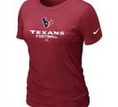 Women Houston Texans Red T-Shirt