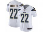 Women Nike Los Angeles Chargers #22 Jason Verrett Vapor Untouchable Limited White NFL Jersey
