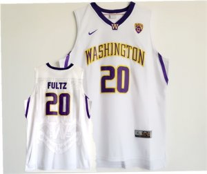 Washington Huskies #20 Markelle Fultz White College Basketball Jersey