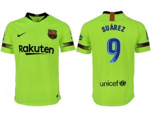 2018-19 Barcelona 9 SUAREZ Away Thailand Soccer Jersey