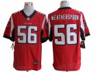 Nike NFL Atlanta Falcons #56 Weatherspoon Red Jerseys(Elite)