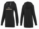 Women Baltimore Ravens Logo Pullover Hoodie-061