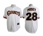 MLB san francisco giants #28 posey white[1989 m&n] jerseys