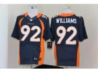 Nike NFL Denver Broncos #92 Sylvester Williams Blue Jerseys(Elite)[williams]