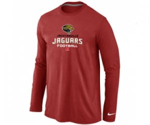 Nike Jacksonville Jaguars Critical Victory Long Sleeve T-Shirt RED