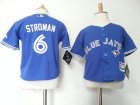 Blue Jays #6 Marcus Stroman Blue Toddler Jersey