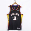 Mens Phoenix Suns #3 Chris Paul Black 2022 NBA 75th