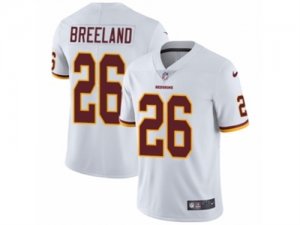 Mens Nike Washington Redskins #26 Bashaud Breeland Vapor Untouchable Limited White NFL Jersey