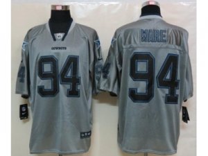 Nike NFL Dallas Cowboys #94 DeMarcus Ware grey jerseys[Elite lights out]