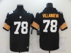 Nike Steelers #78 Alejandro Villanueva Black Alternate Vapor Untouchable Limited