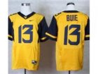 NCAA Virginia Mountaineers #13 Andrew Buie Gold Jerseys(Elite)