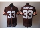 Nike cleveland browns #33 richardson brown Elite jerseys