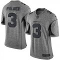 Nike Arizona Cardinals #3 Carson Palmer Gray Gridiron Gray Jersey(Limited)