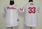 MLB Philadephia Phillis #33 Lee White[kids]