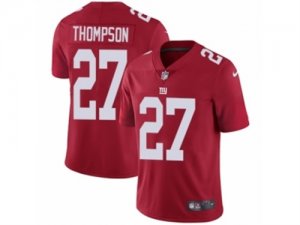 Mens Nike New York Giants #27 Darian Thompson Vapor Untouchable Limited Red Alternate NFL Jersey