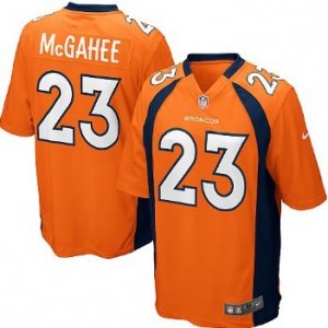 nike nfl Denver Broncos #23 McGahee Orange jersey