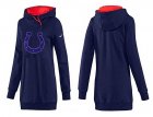 Women Indianapolis Colts Logo Pullover Hoodie-061