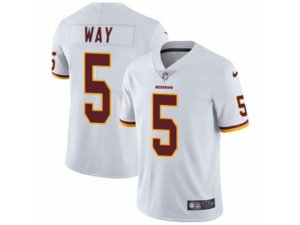 Youth Nike Washington Redskins #5 Tress Way Vapor Untouchable Limited White NFL Jersey