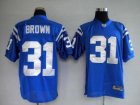 nfl indianapolis colts #31 brown blue