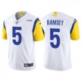 Nike Rams #5 Jalen Ramsey White Vapor Untouchable Limited Jersey