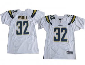 Nike NFL San Diego Chargers #32 weddle white elite(2013)