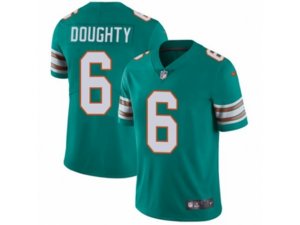 Nike Miami Dolphins #6 Brandon Doughty Vapor Untouchable Limited Aqua Green Alternate NFL Jersey