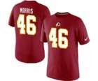 Nike Washington Redskins 46 Alfred Morris Pride Name & Number T-Shirt Red