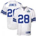 nfl dallas cowboys #28 felix jones white[50th patch]