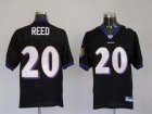 nfl baltimore ravens #20 reed black