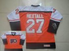 nhl philadelphia flyers #27 hextall orange