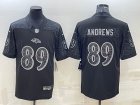 Nike Ravens #89 Mark Andrews Black RFLCTV Limited Jersey