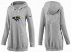 Women St. Louis Rams Logo Pullover Hoodie-007