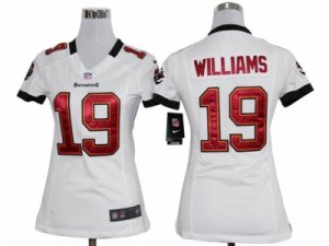 Nike Women nfl tampa bay buccaneers #19 williams white