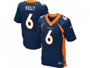 Mens Nike Denver Broncos #6 Chad Kelly Elite Navy Blue Alternate NFL Jersey