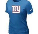 Women New York Giants L.blue T-Shirts