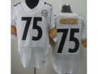 Nike NFL Pittsburgh Steelers #75 Joe Greene white Jerseys[Elite]