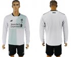 2017-18 Liverpool Away Long Sleeve Soccer Jersey