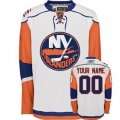 Customized New York Islanders Jersey White Road Man Hockey