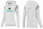 Women Jacksonville Jaguars Logo Pullover Hoodie-087