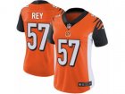 Women Nike Cincinnati Bengals #57 Vincent Rey Vapor Untouchable Limited Orange Alternate NFL Jersey