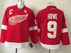 Detroit Red Wings #9 Gordie Howe red 2016 NHL Jersey