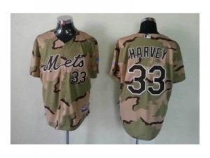 mlb jerseys new york mets #33 harvey camo