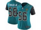 Women Nike Jacksonville Jaguars #56 Dante Fowler Jr Vapor Untouchable Limited Teal Green Team Color NFL Jersey