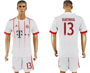 2017-18 Bayern Munich 13 RAFINHA UEFA Champions League Away Soccer Jersey