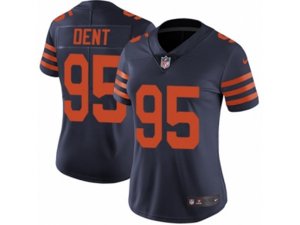 Women Nike Chicago Bears #95 Richard Dent Vapor Untouchable Limited Navy Blue 1940s Throwback Alternate NFL Jersey