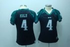 women philadelphia eagles #4 kolb jerseys black