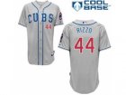 mlb jerseys chicago cubs #44 rizzo grey[2014 new]