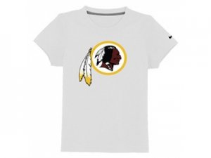 nike washington redskins logo youth T-Shirt white