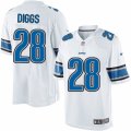 Mens Nike Detroit Lions #28 Quandre Diggs Limited White NFL Jersey