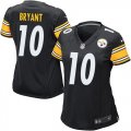 Women Nike Pittsburgh Steelers #10 Martavis Bryant Black jerseys
